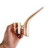 Longmada Puffco Proxy Pipe. Puffco Heating Element Accessories Glass Pipe. Gold (1 Pcs) - 图片 6