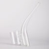 Longmada Puffco Proxy Pipe. Puffco Heating Element Accessories Glass Pipe. Silver (1 Pcs) - 图片 5