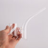 Longmada Puffco Proxy Pipe. Puffco Heating Element Accessories Glass Pipe. Silver (1 Pcs) - 图片 7