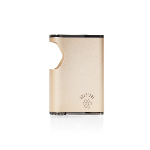 DAZZLEAF CARTii 2 in 1 Twist VV 510 Thread Oil/Concentrate Cartridge Battery. 600mAh Lithium-ion Rechargeable Battery. 1 Pcs (Gold)
