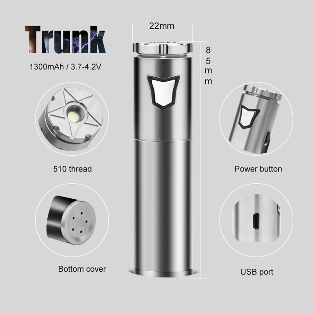 Motar 1 Wax Vaporizer Kit - Atomizer and Battery Set For Wax Dry Herb | 1 Kit - 图片 4
