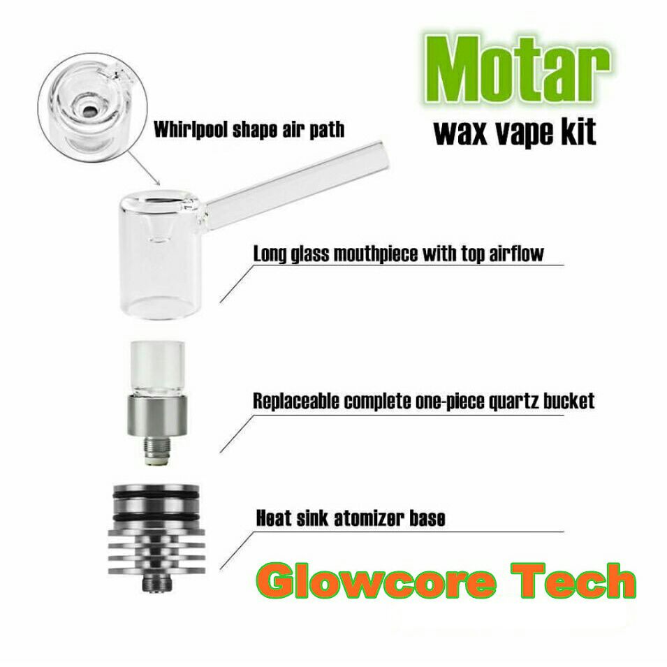 Motar 1 and 2 Atomizer Coils - For Dry Herb and Wax Vape pen accessory | 1Set - 2Pcs - 图片 6