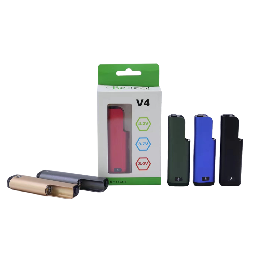 V4 Battery - Vape Vaporizer Atomizer CBD Battery Aluminum Material 510 Thread | Dark Green| 1 Pcs - 图片 3