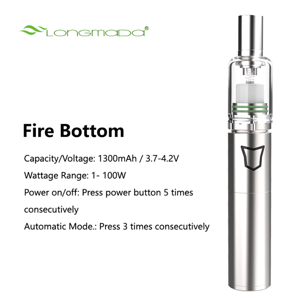 Mr Bald 2 Atomizer- Vape Pen Vaporizor accessory for Dry Herb Wax|1 Pcs - 图片 4