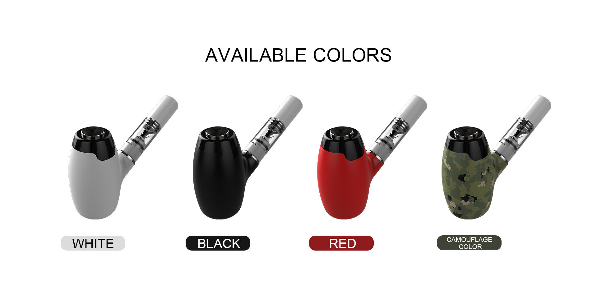 CBD Pipe Battery - Vape battery For Wax CBD Oil 510 Thread | green | 1 Pcs - 图片 3